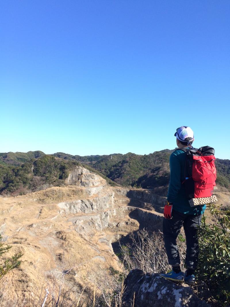 小鋸山山頂にて